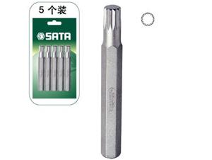 (世达,Sata,5件套8MM系列70MM长12角旋具头)