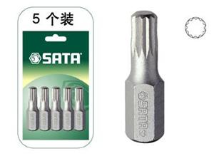 (世达,Sata,5件套8MM系列30MM长12角旋具头)