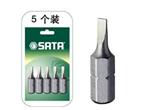 (世达,Sata,5件套6,3MM系列25MM长一字旋具头,批头)